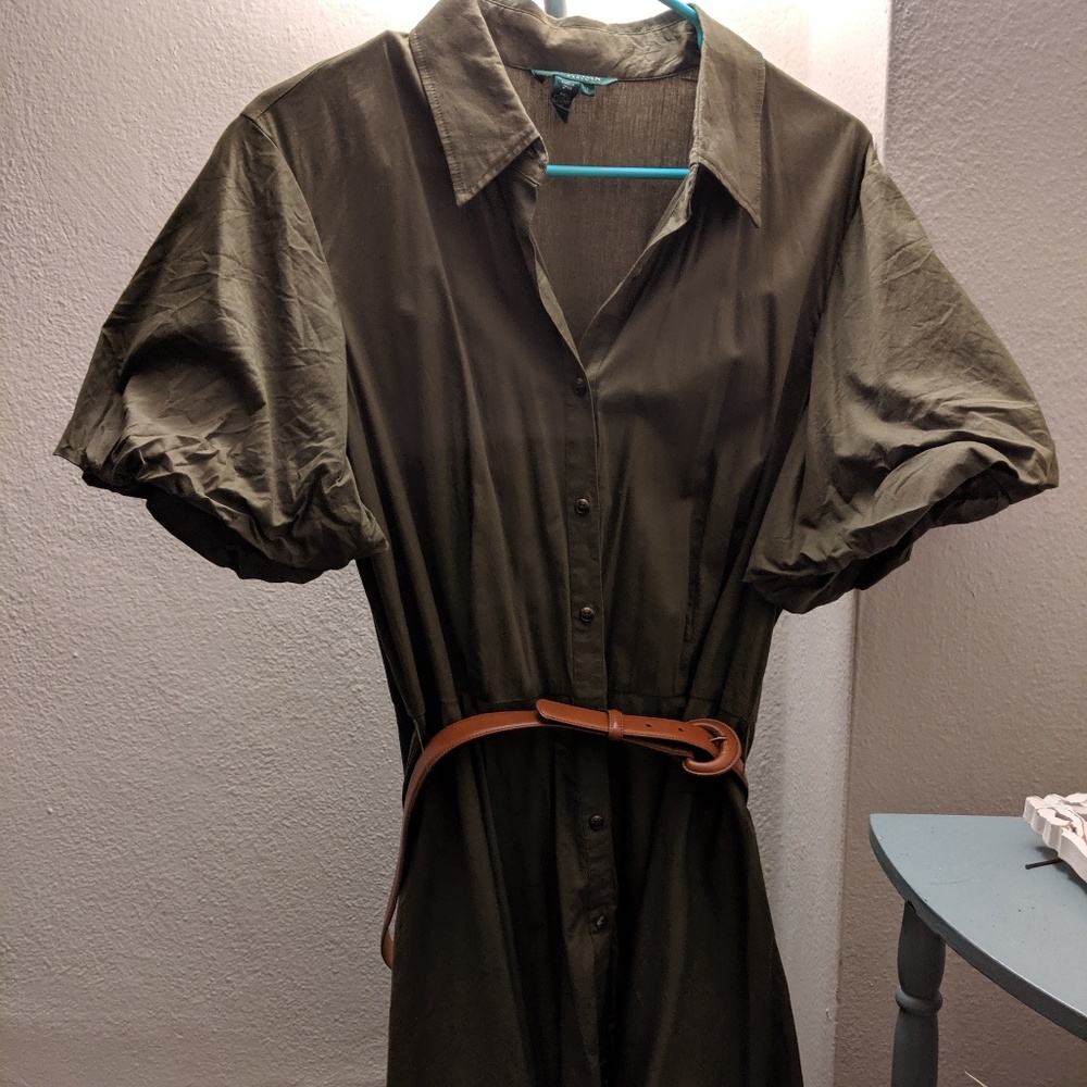 Ralph Lauren Saharan Chic Fit and Flare Dress